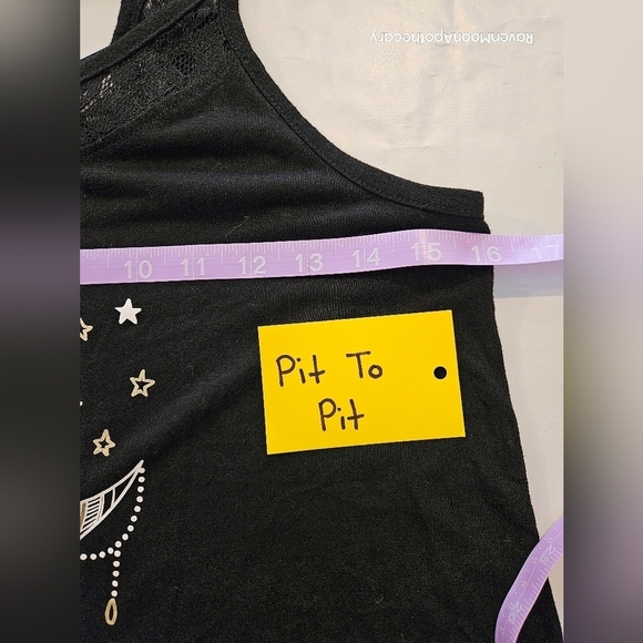 Jerry Leigh Moon Tank Top Juniors Medium - Picture 6 of 8